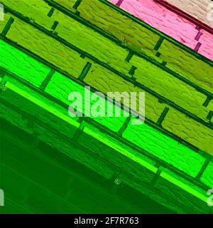 Glitch Abstrakt Hintergrund Stock Vektor