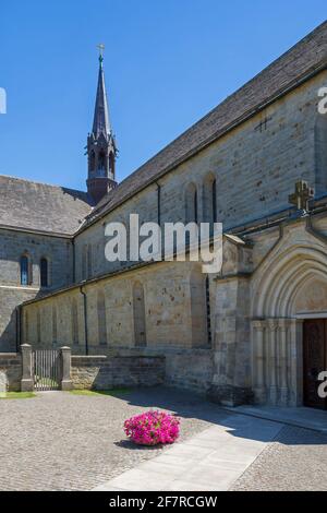 Kloster Loccum aus dem 12. Jahrhundert, lutherisches Kloster in der Stadt Rehburg-Loccum, Niedersachsen / Niedersachsen, Deutschland Stockfoto