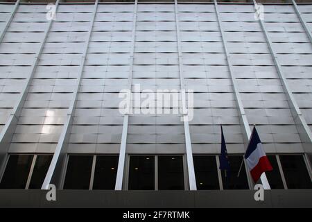 freimaurergebäude (Grand Orient de france) in paris in frankreich Stockfoto