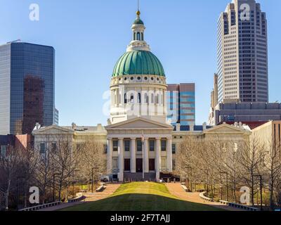 Old St. Louis County Courthouse, St. Louis, Missouri Stockfoto