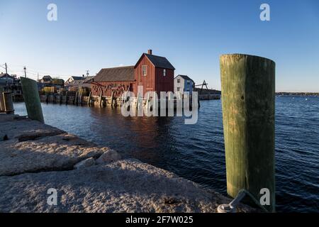 Rockport, Massachusetts, Vereinigte Staaten von Amerika Stockfoto