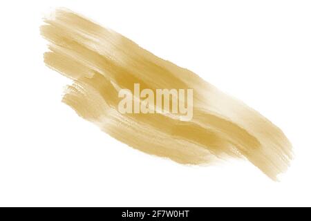 Abstrakte Farbe Splash Aquarell Fleck auf weißem Hintergrund Stockfoto