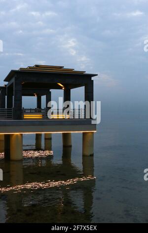 jeddah corniche neuer Strand Stockfoto