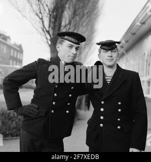 Foto auf dem Gelände der Marine Barracks Amsterdam (MKAD) bei den technischen Kursen der Royal Netherlands Marine (Tokm). Stockfoto