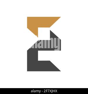 Ursprüngliches Design der Vorlage für das SL-Logo mit Buchstabenzeichen. Kreatives, abstraktes LS-Logo im Buchstaben. Logo mit verknüpftem Buchstaben LS. Stock Vektor