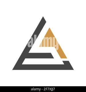 Ursprüngliches Design der Vorlage für das SL-Logo mit Buchstabenzeichen. Kreatives, abstraktes LS-Logo im Buchstaben. Logo mit verknüpftem Buchstaben LS. Stock Vektor