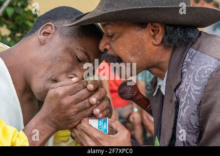 Benny mehr Imitator, Santiago de Cuba, Kuba Stockfoto