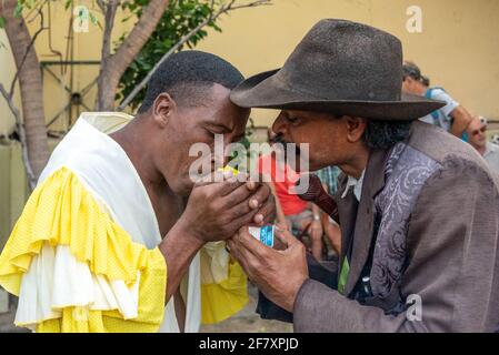 Benny mehr Imitator, Santiago de Cuba, Kuba Stockfoto