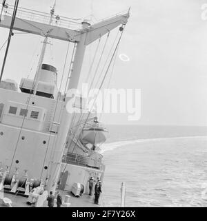 Beim zweiten Proof des Pool STAR (A 835), dem neuen Versorgungsschiff der Royal Navy, wird erneut geprüft, ob alles einwandfrei funktioniert und ob die vorgenommenen Änderungen nun auch allen Anforderungen entsprechen. Mit vollem Stromanschluss! Stockfoto