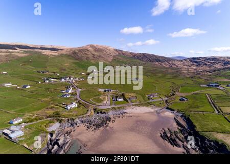 Strand in Saint Finian's Bay, Ballinskelligs, County Kerry, Irland Stockfoto