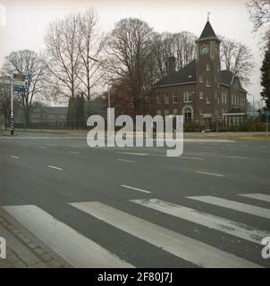 Das Hauptgebäude der Tapijnkazerne in Maastricht. Stockfoto