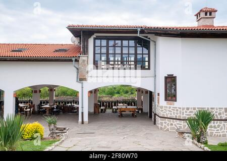 Wein- Und Spa-Komplex Starosel, Bulgarien Stockfoto