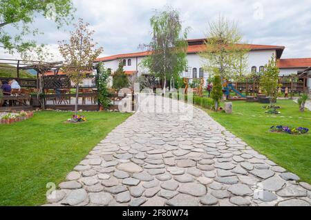 Wein- Und Spa-Komplex Starosel, Bulgarien Stockfoto