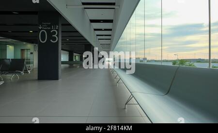 Internationaler Flughafen Region de Murcia in Murcia, Spanien Stockfoto