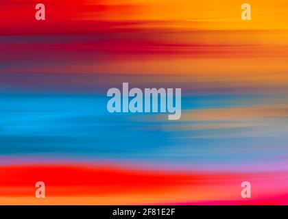 Handgezeichnete digitale Malerei mit einem abstrakten bunten Hintergrund oder Textur Stockfoto