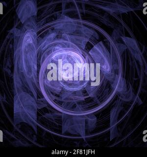 Abstrakte Illustration eines Mandelbrot Fraktalhintergrunds Stockfoto