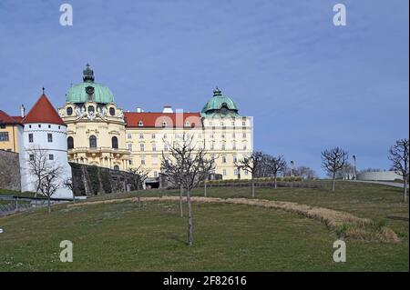 Altes Kloster in Klosterneuburg (Stift Klosterneuburg) bei Wien Stockfoto