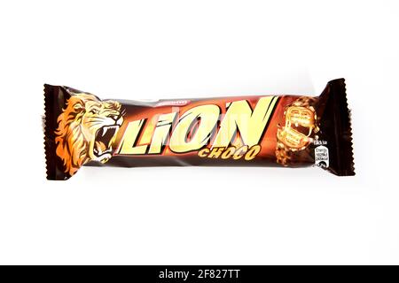 Nestle Lion Choco Bar Stockfoto