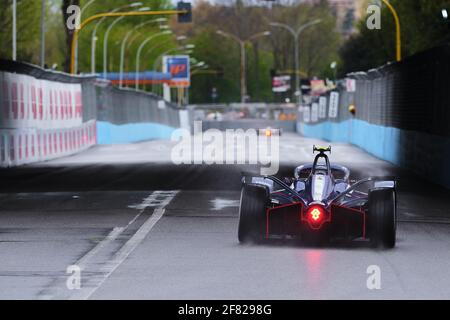 Circuito Cittadino dell&#39;EUR, Rom, Italien, 11 Apr 2021, #4 Robin Frijns (NLD) - Envision Virgin Racing während des 2021 Rome ePrix, 3. Runde der Formel-E-Weltmeisterschaft 2020-21, Formel E - Foto Daniele Nicli / LM Stockfoto