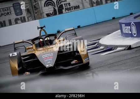 Circuito Cittadino dell&#39;EUR, Rom, Italien, 11 Apr 2021, #13 António Félix Da Costa (PRT) - DS Techeetah während des ePrix von Rom 2021, 3. Runde der Formel-E-Weltmeisterschaft 2020-21, Formel E - Foto Daniele Nicli / LM Stockfoto