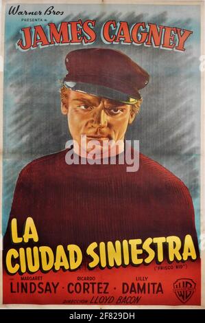 JAMES CAGNEY in FRISCO KID 1935 Regisseur LLOYD BACON Warner Bros. Stockfoto