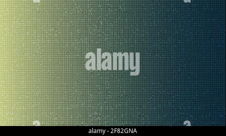 Green Technology Hintergrund, Digital und Anschluss Konzept Design, Vektor-Illustration. Stock Vektor