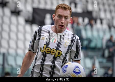 Turin, Italien. April 2021. Turin. Ligaspiel Serie A Tim 2020/2021. Juventus Gegen Genua. Allianz Stadion Im Bild: Dejan Kulusevski Kredit: Unabhängige Fotoagentur/Alamy Live News Stockfoto