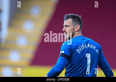 Burnley, Großbritannien. April 2021. Martin Dubravka #1 von Newcastle United in Burnley, UK am 4/10/2021. (Foto von Conor Molloy/News Images/Sipa USA) Quelle: SIPA USA/Alamy Live News Stockfoto