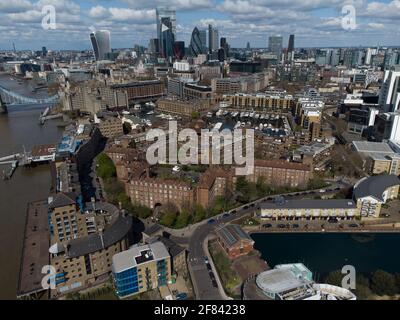 St Katharine Docks Marina, wapping Stockfoto