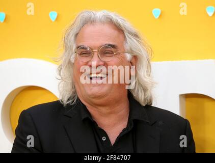 LONDON, GROSSBRITANNIEN - 18. Juni 2019: Paul Greengrass nimmt an der britischen Premiere von „Yesterday“ im Odeon Luxe, Leicester Square, am 18. Juni 2019 in Teil Stockfoto