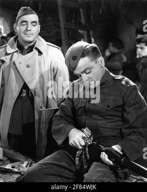 PAT O'BRIEN und JAMES CAGNEY in DEN KÄMPFEN 69TH 1940 Regisseur WILLIAM KEIGHLEY Warner Bros. Stockfoto