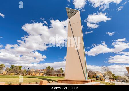 Modernes Gebäude an der Dixie State University in Utah, USA Stockfoto