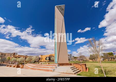 Modernes Gebäude an der Dixie State University in Utah, USA Stockfoto