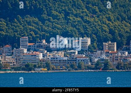 Igoumenitsa alter Hafen im Ionischen Meer Griechenland Stockfoto