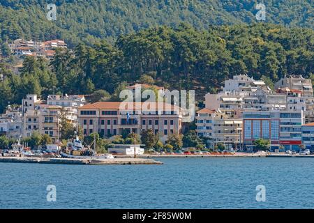 Igoumenitsa alter Hafen im Ionischen Meer Griechenland Stockfoto