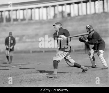 George McBride, Washington Senators, an der University of Virginia, Charlottesville 1915. Stockfoto