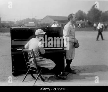 Gus Van & Joe Schenck, Vaudeville Comics, 1915. Stockfoto