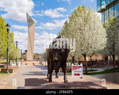 Modernes Gebäude an der Dixie State University in Utah, USA Stockfoto