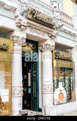 Restaurant Pastellaria Versailles in Lissabon, Portugal Stockfoto