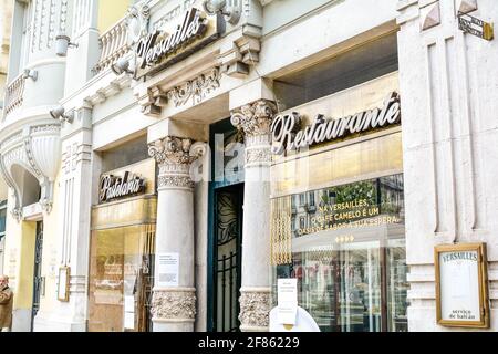 Restaurant Pastellaria Versailles in Lissabon, Portugal Stockfoto