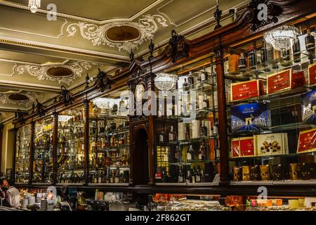 Restaurant Pastellaria Versailles in Lissabon, Portugal Stockfoto