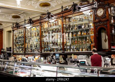 Restaurant Pastellaria Versailles in Lissabon, Portugal Stockfoto