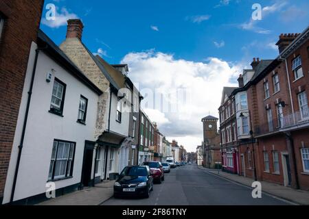 High Street, altes Lowestoft Stockfoto