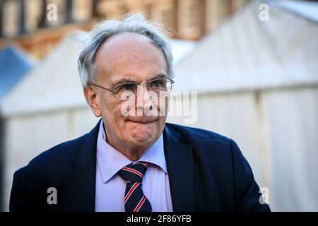 Peter Bone MP. Politiker der britischen Konservativen Partei und Mitglied des Parlaments für Wellingborough in Westminster Stockfoto