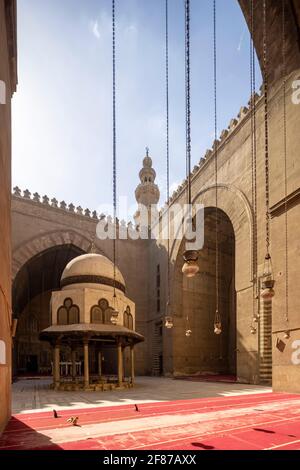 Sultan Hasan Complex, Kairo Stockfoto