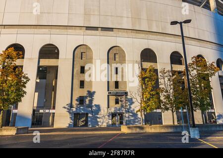 COLUMBUS, OH, USA - 7. NOVEMBER: Ohio Stadium ('The Shoe') am 7. November 2020 an der Ohio State University in Columbus, Ohio. Stockfoto