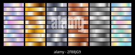 Glänzen Sie mit schillernden Metalltextur Stock Vektor