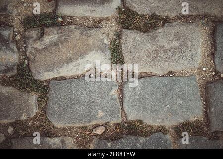 Textur der Steinmauer für Hintergrund Stockfoto