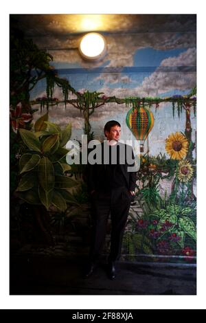 Autor Ian Rankin in Londons West End. Bild David Sandison 4/9/2007 Stockfoto