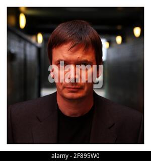 Autor Ian Rankin in Londons West End. Bild David Sandison 4. September 2007 Stockfoto